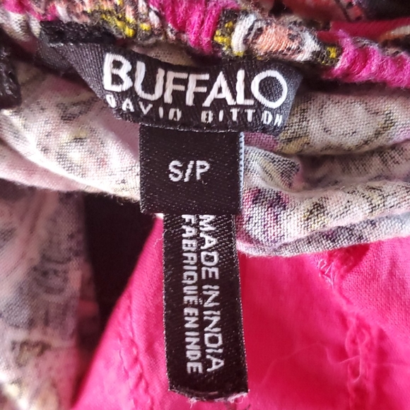 Buffalo by David Bitton High/Low Halter Top Sz. S - Picture 3 of 7